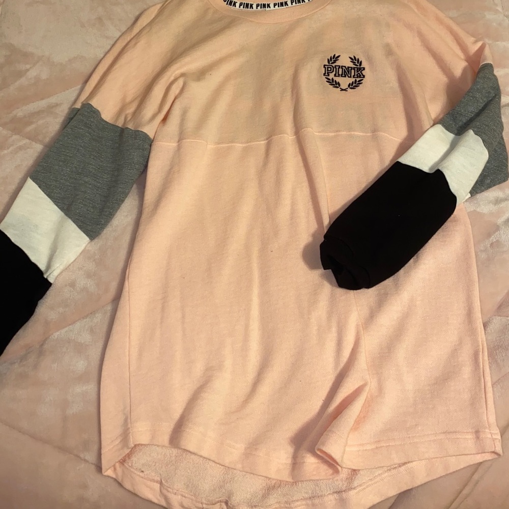 Long Sleeve Pink Shirt